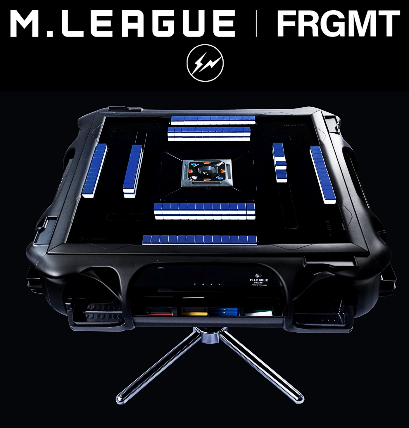 【受注生産】業務用全自動麻雀卓「M.LEAGUE | FRGMT | AMOS REXX Ⅲ / Mリーグ | フラグメント | アモスレックス３」